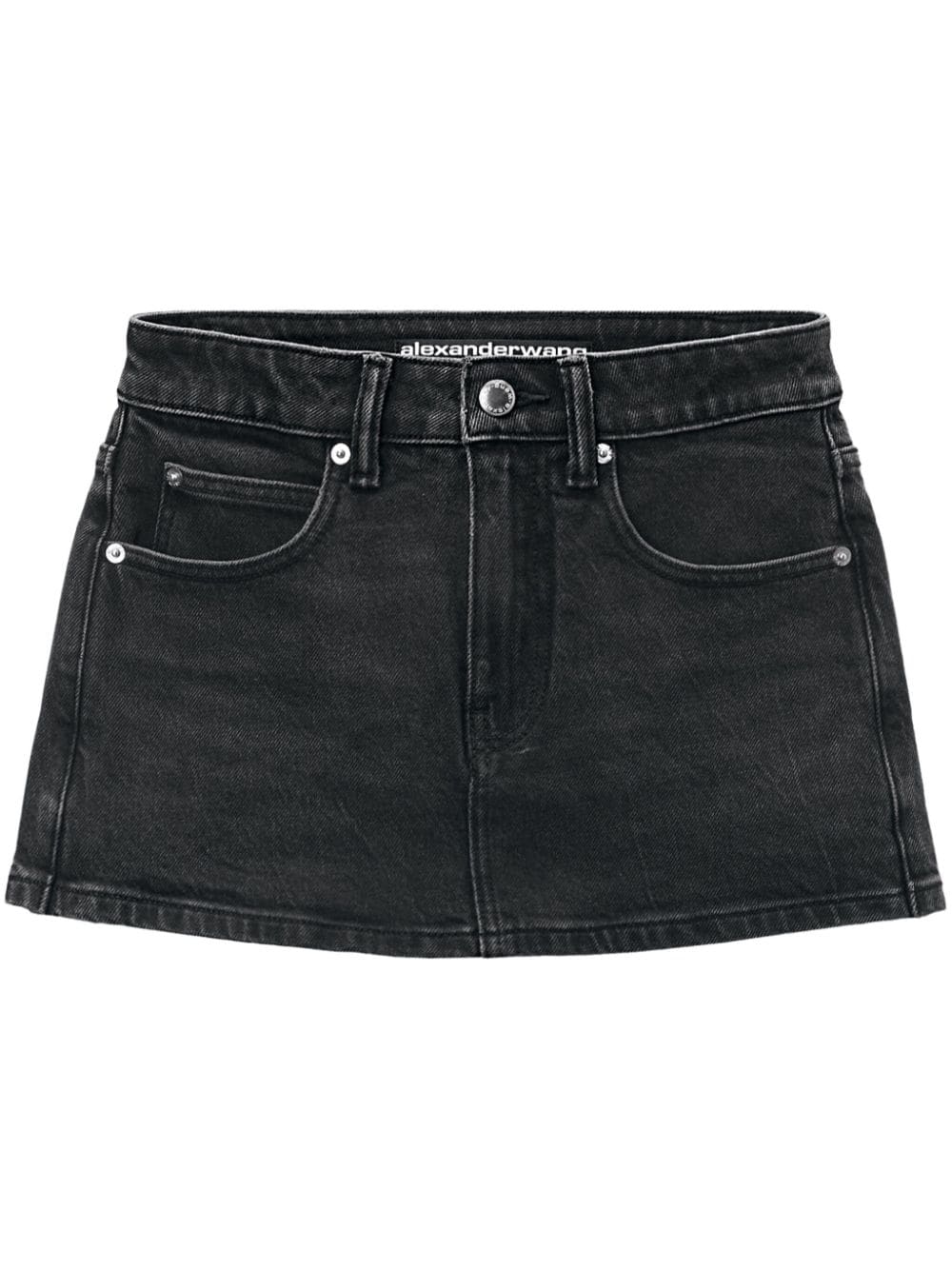 Alexander Wang  mid-rise denim skort