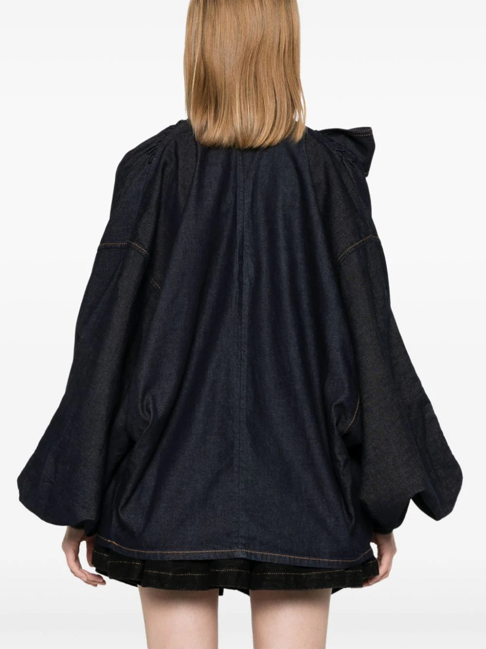 ZIMMERMANN Illustration denim blouse