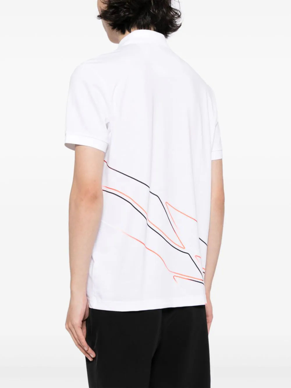 BOSS  logo-print short-sleeve polo shirt