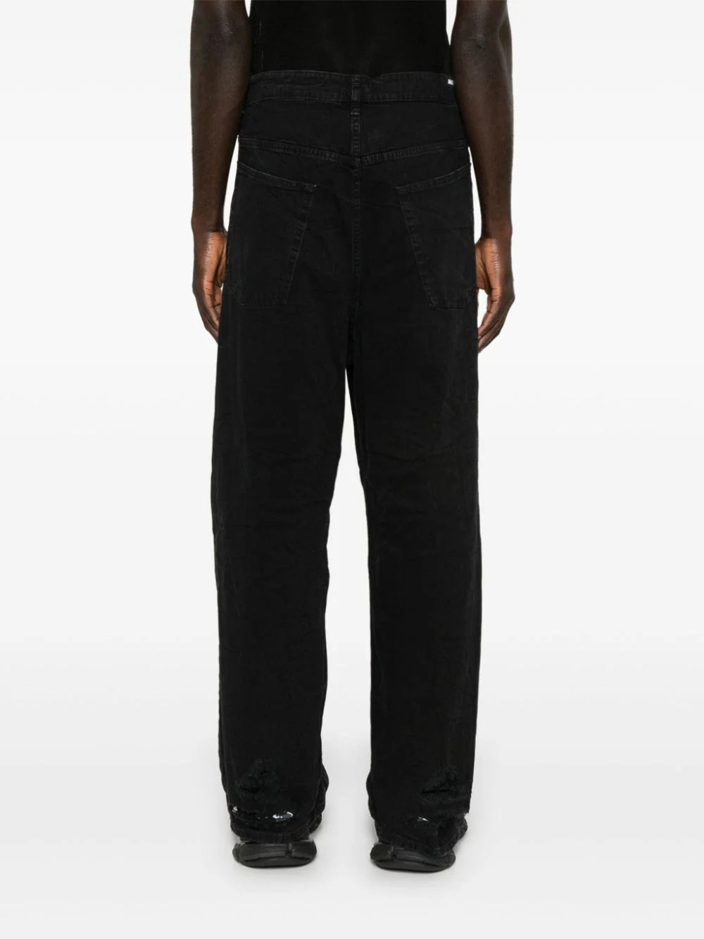 Balenciaga drawstring wide-leg jeans