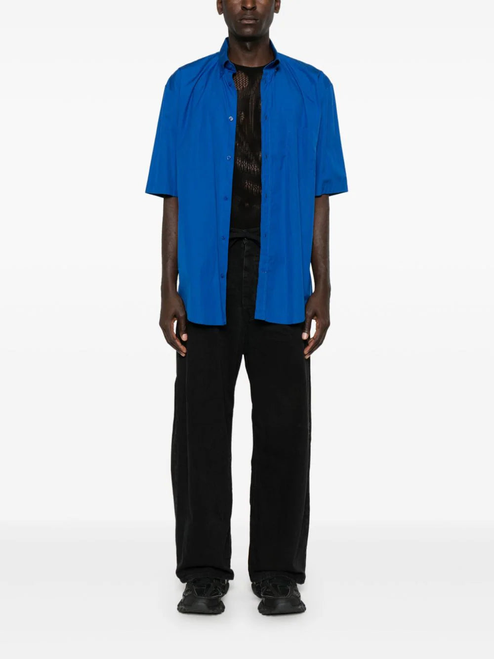 Balenciaga drawstring wide-leg jeans