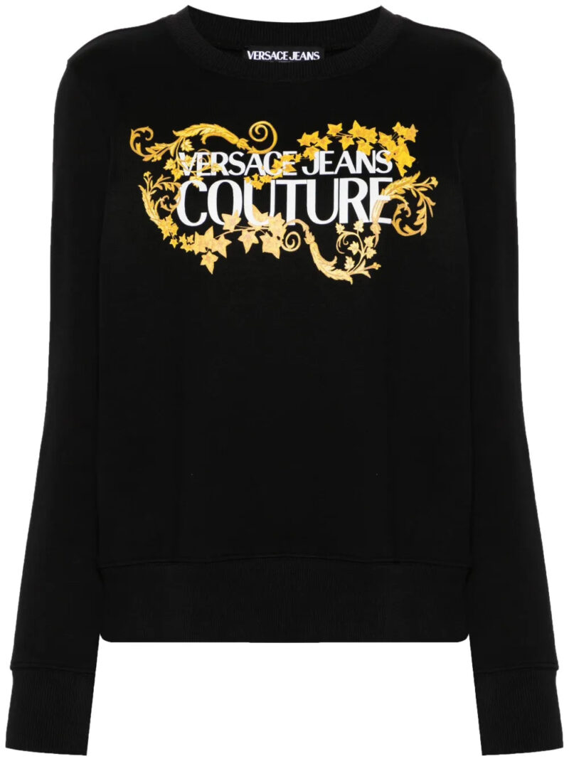 Versace Jeans Couture  Barocco logo-print sweatshirt