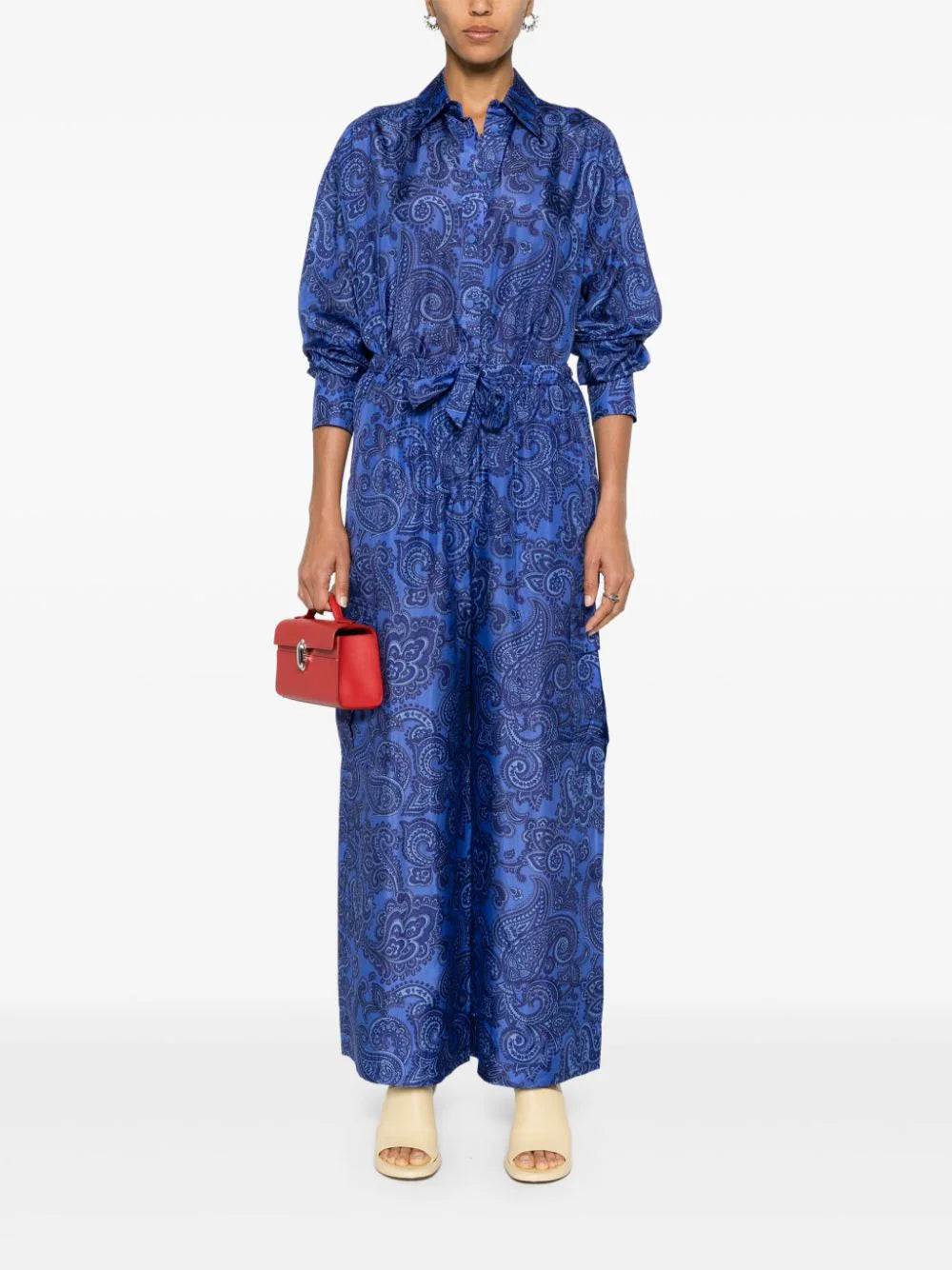 ZIMMERMANN  Ottie silk palazzo trousers