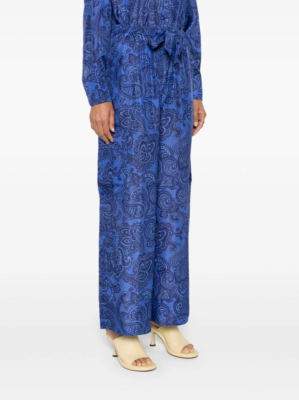 ZIMMERMANN  Ottie silk palazzo trousers