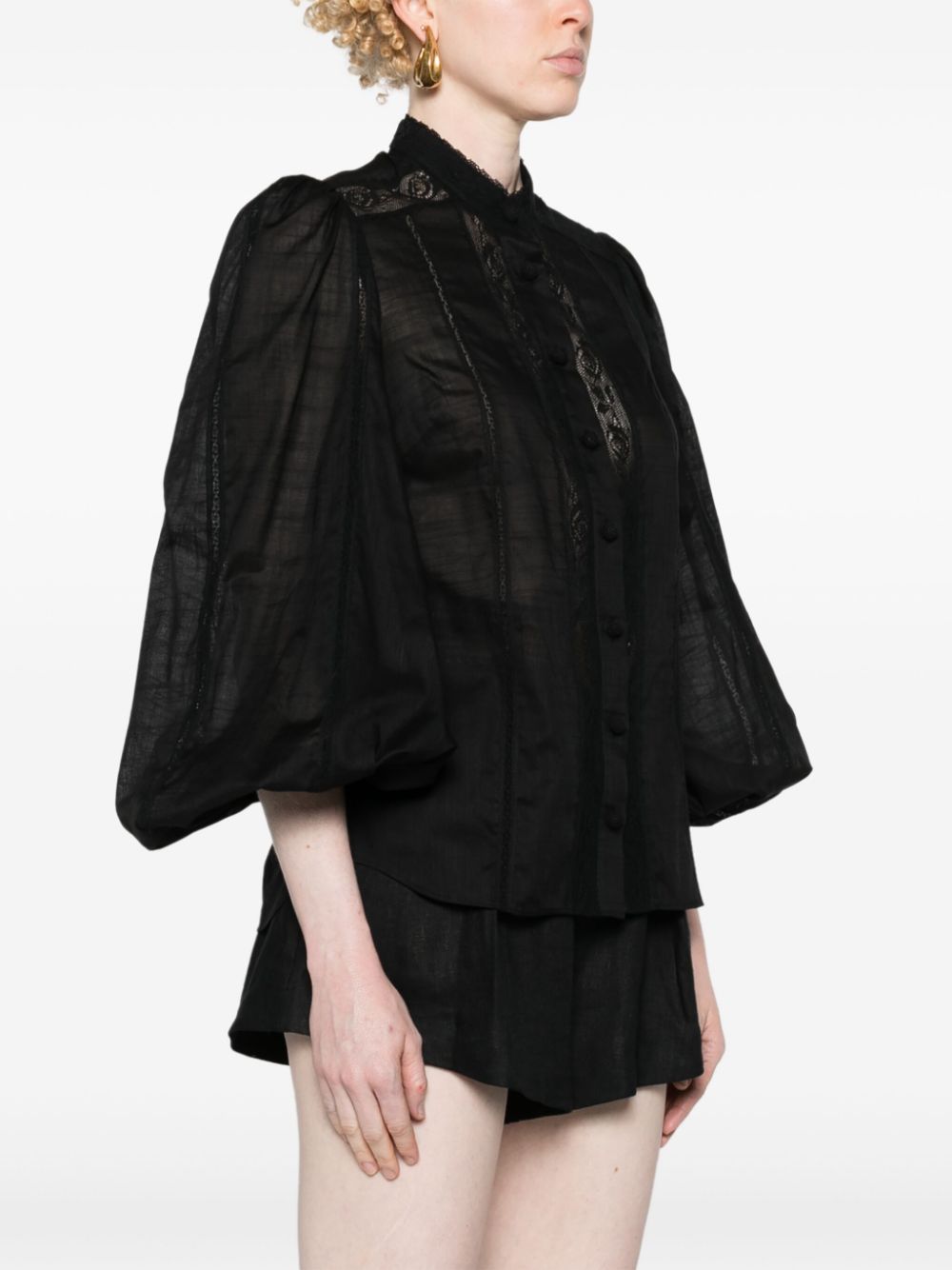 ZIMMERMANN Halliday cotton shirt - Image 3