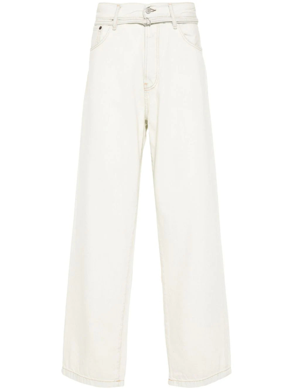 Acne Studios  belted tapered-leg jeans