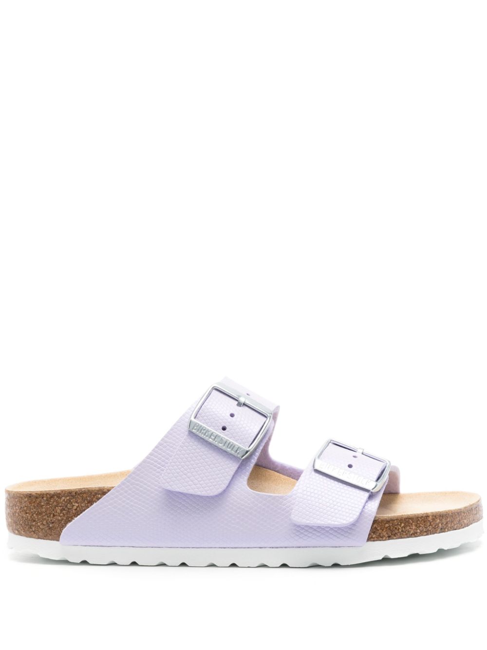 Birkenstock  Arizona logo-buckle slides