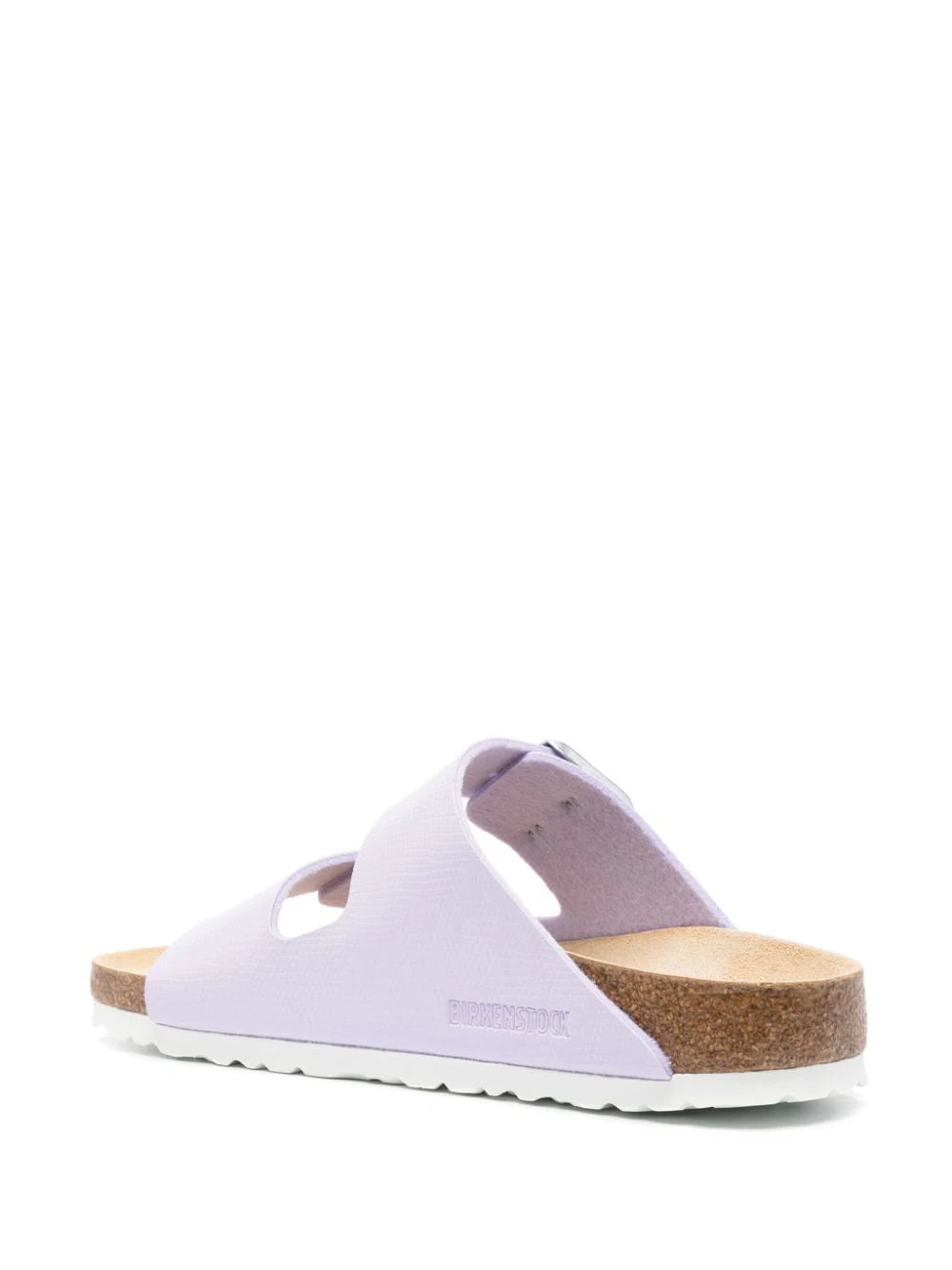 Birkenstock Arizona logo-buckle slides