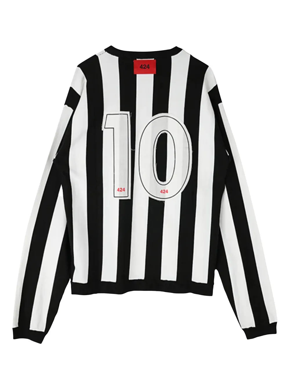 424  striped soccer sweatshirt