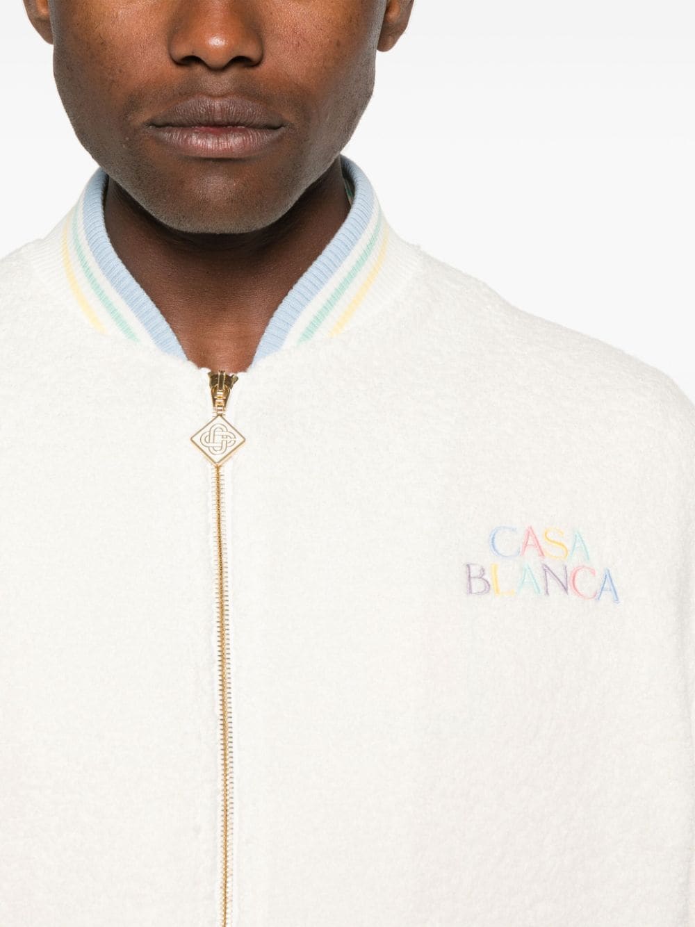 Casablanca Maison Pastelle bomber jacket
