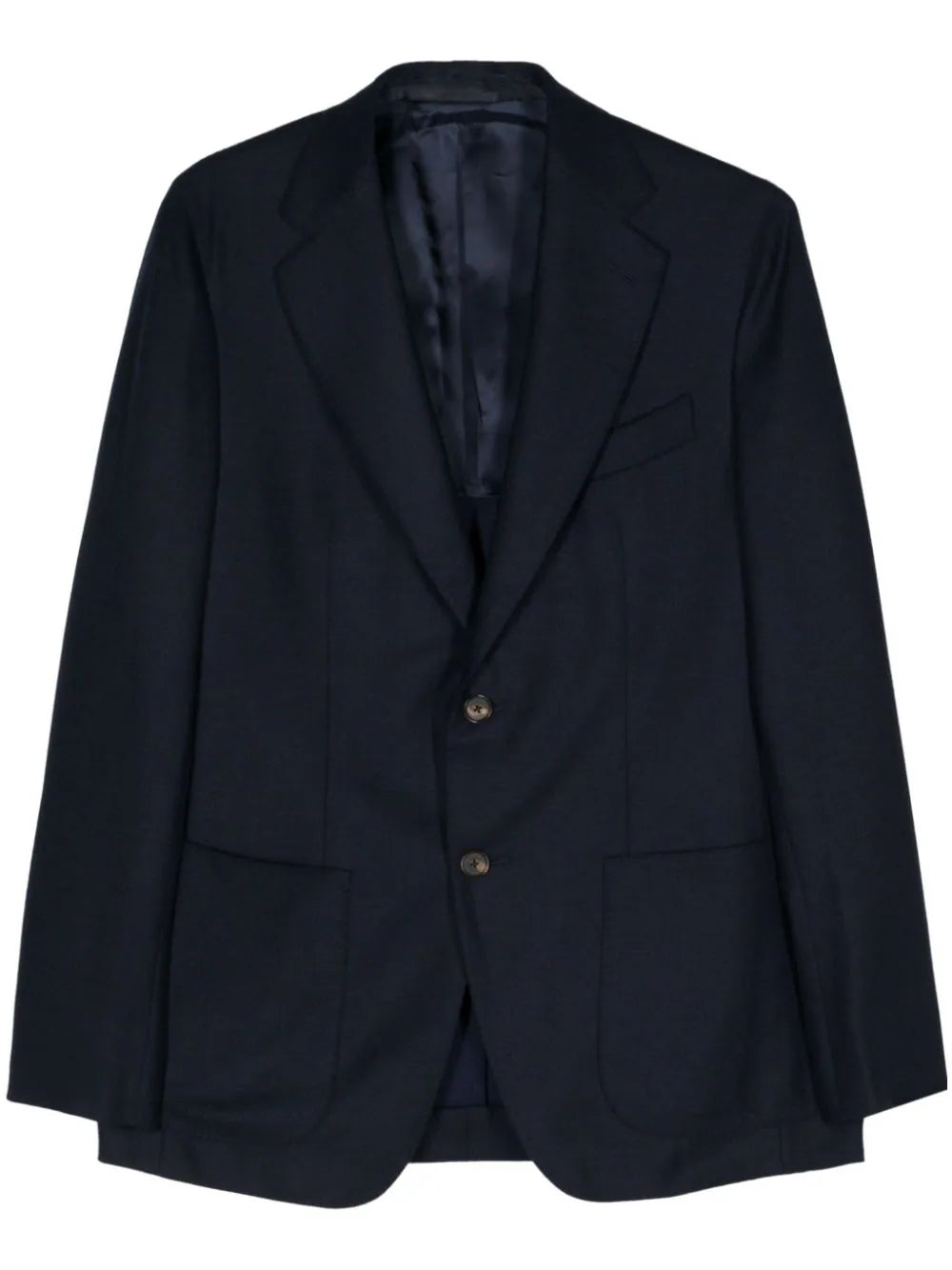 Caruso  single-breasted wool blazer