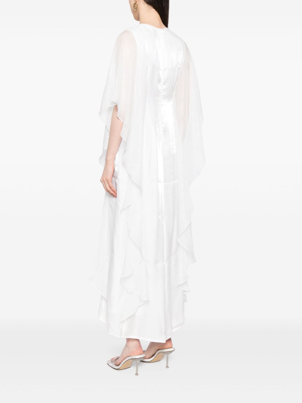 Baruni  Nayeli draped kaftan dress