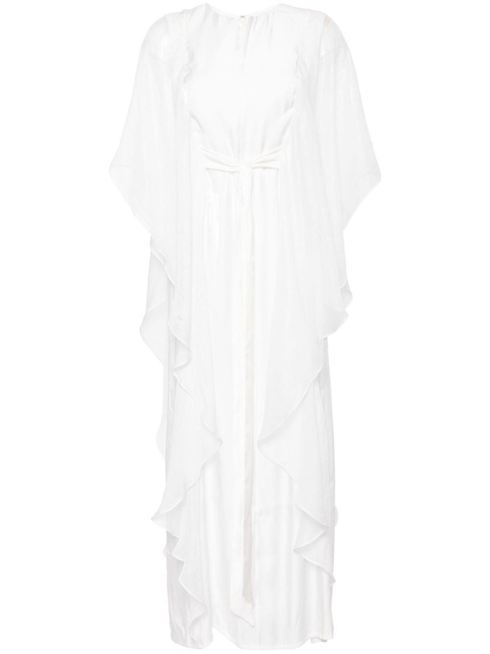 Baruni  Nayeli draped kaftan dress