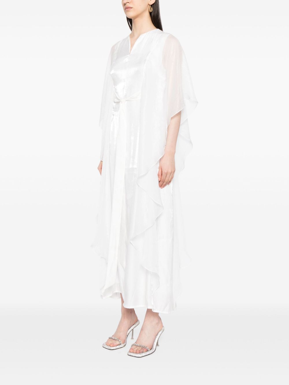 Baruni  Nayeli draped kaftan dress