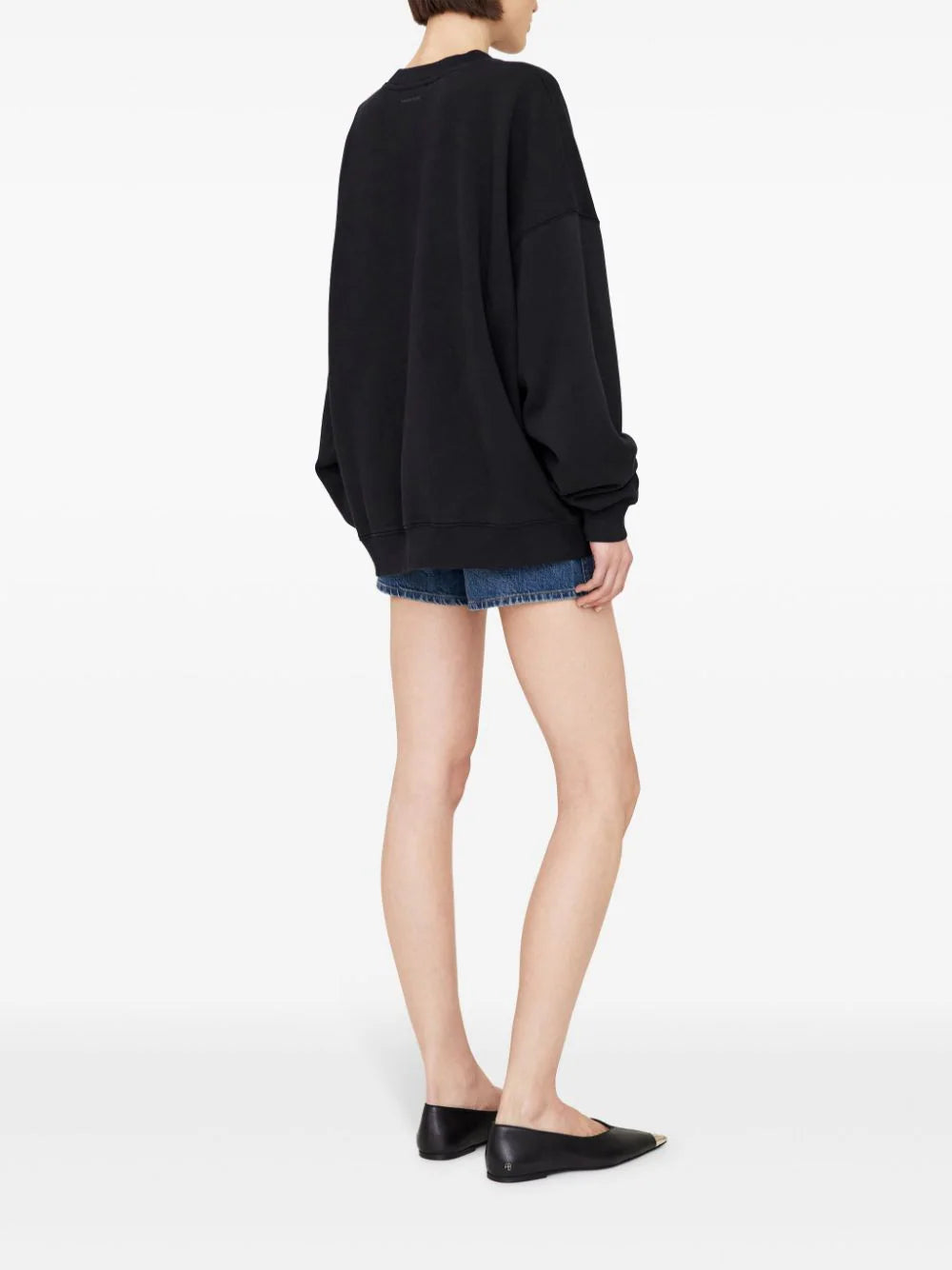 ANINE BING  Miles cotton sweatshirt