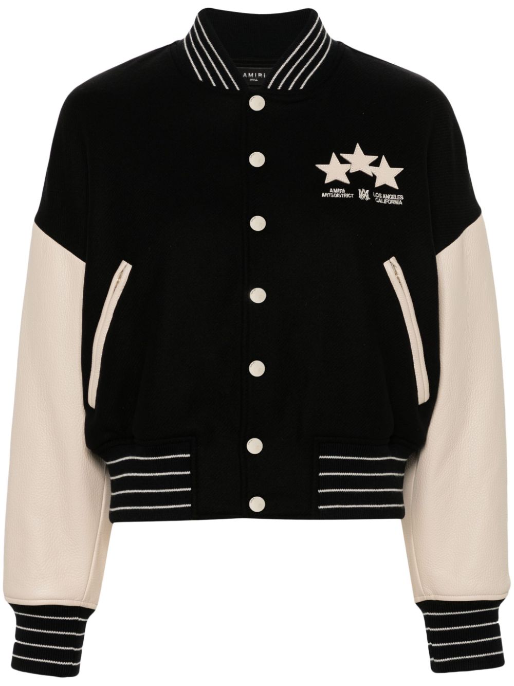 AMIRI  Stars colour-block bomber jacket