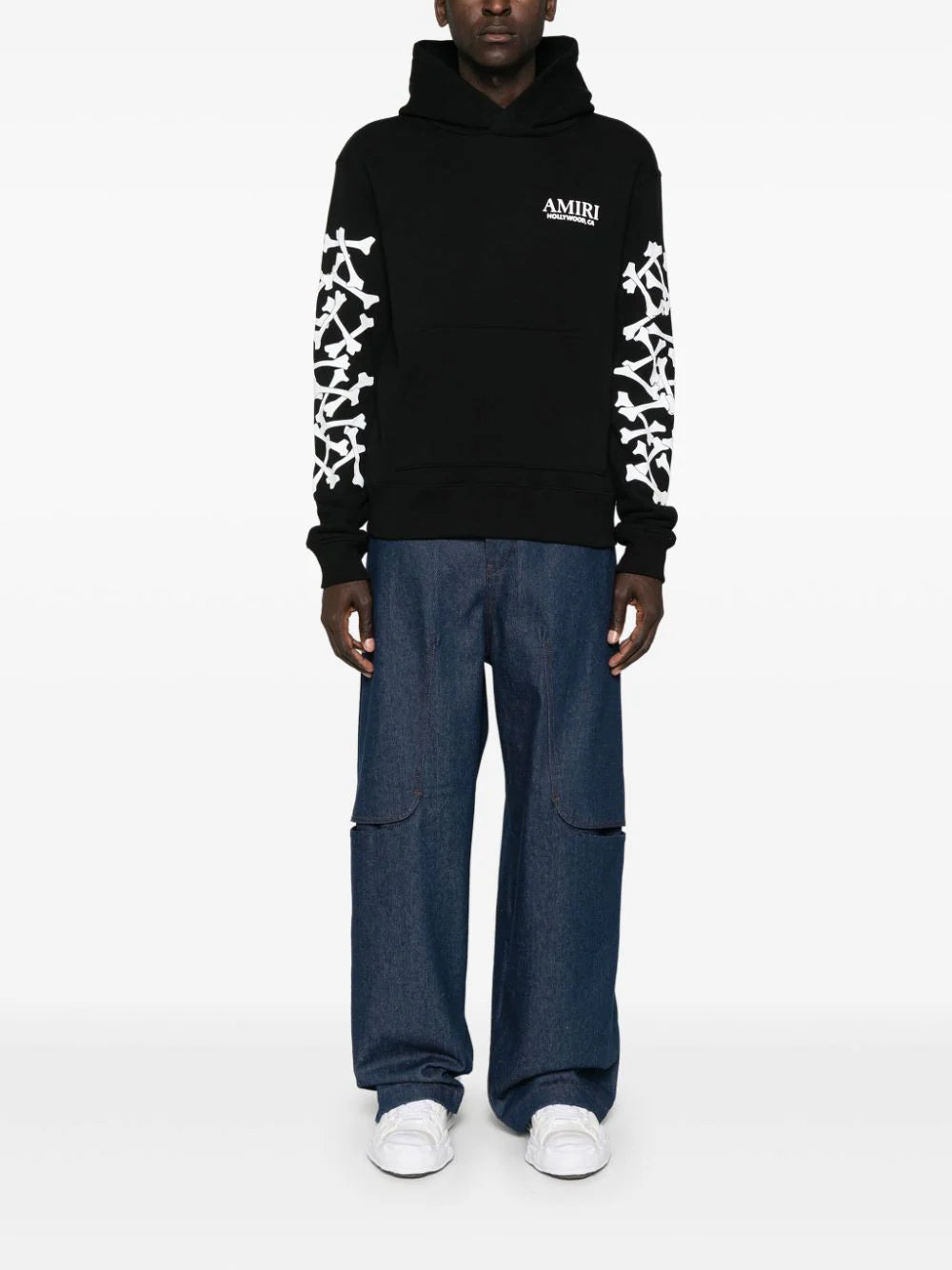 AMIRI Bones Stacked lyocell hoodie - Image 2