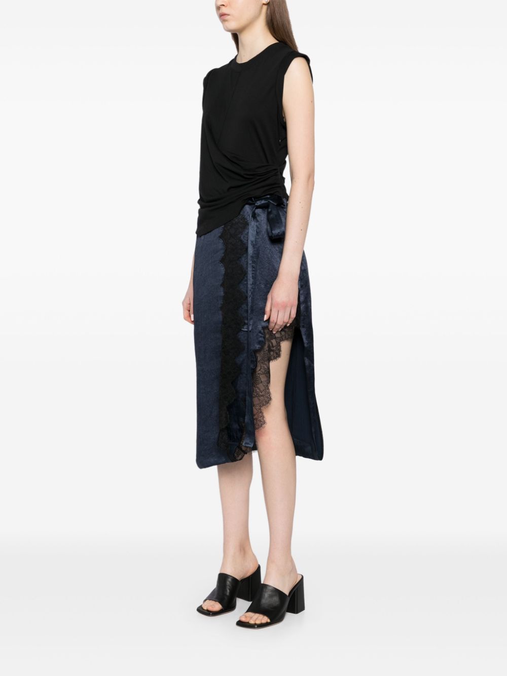 3.1 Phillip Lim  lace-trim cotton dress
