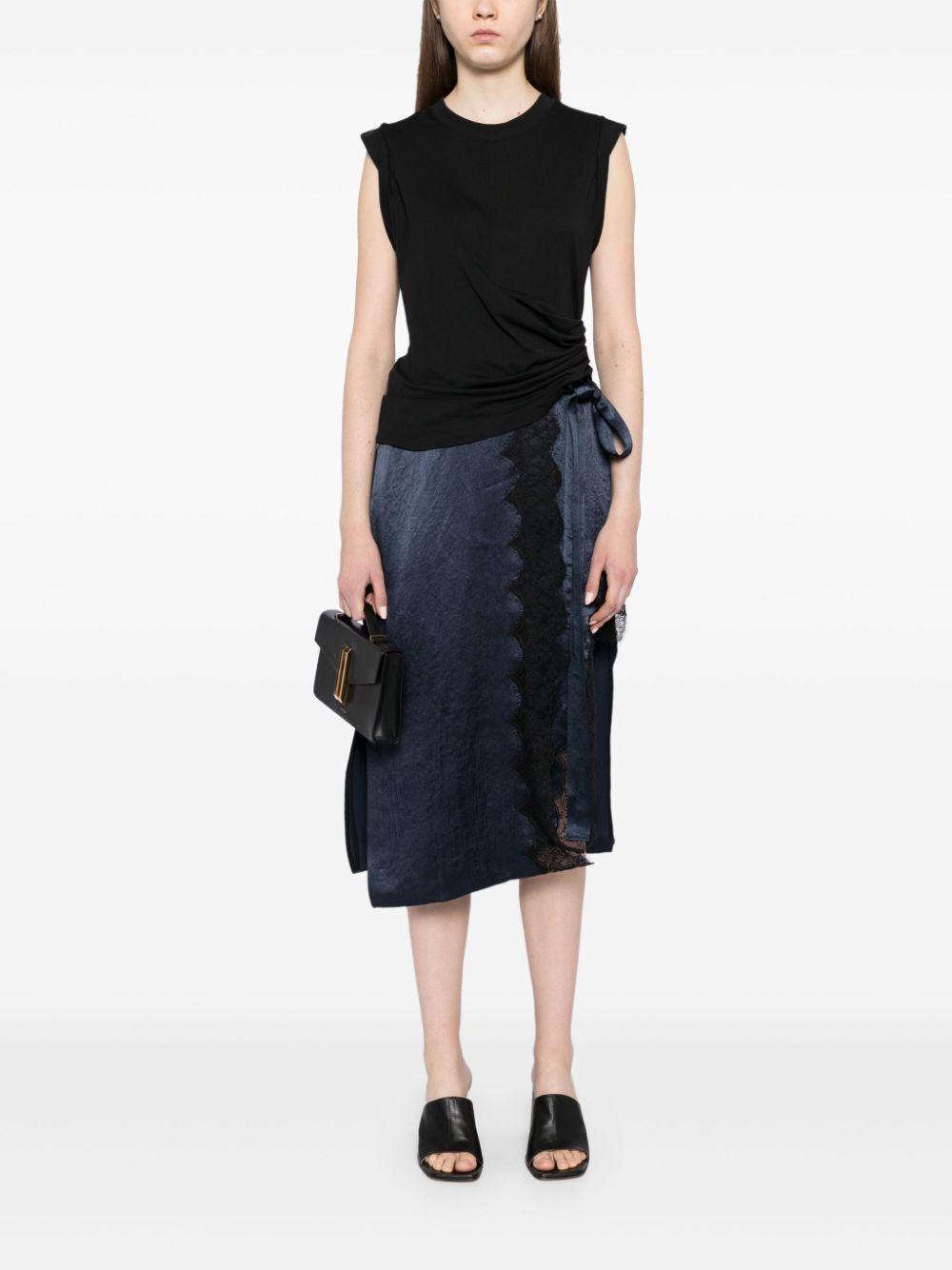 3.1 Phillip Lim  lace-trim cotton dress