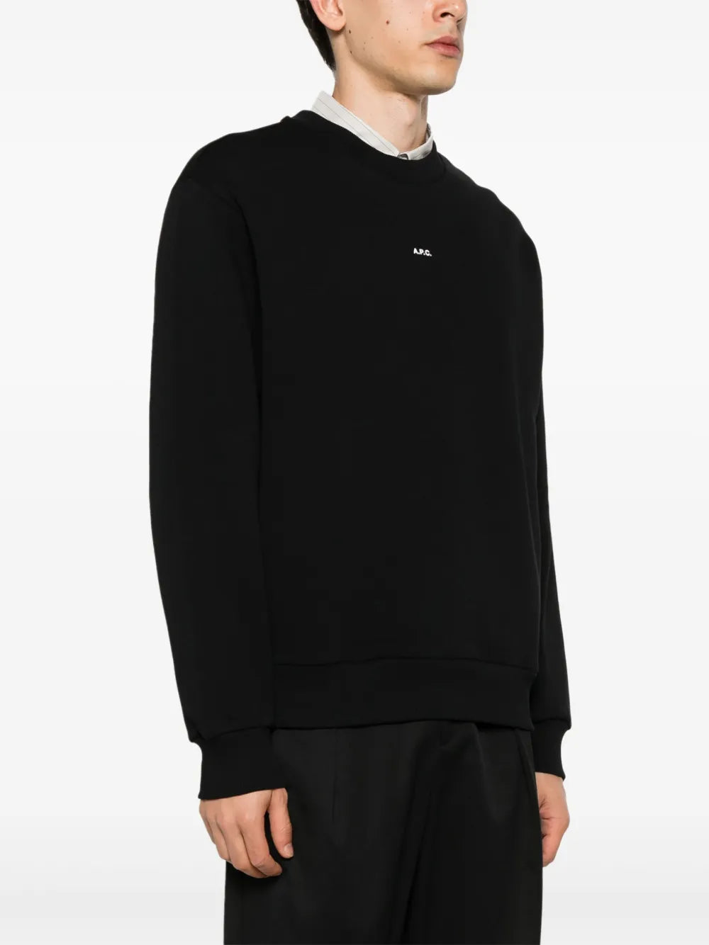 A.P.C.  logo-print cotton sweatshirt