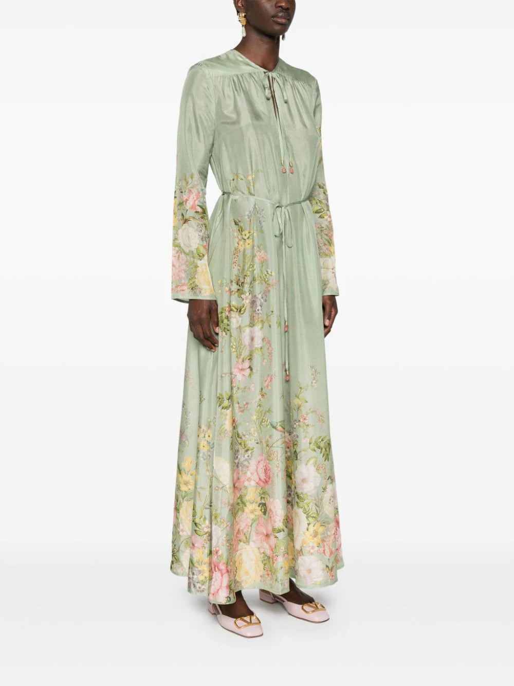 ZIMMERMANN  Waverly Billow silk maxi dress