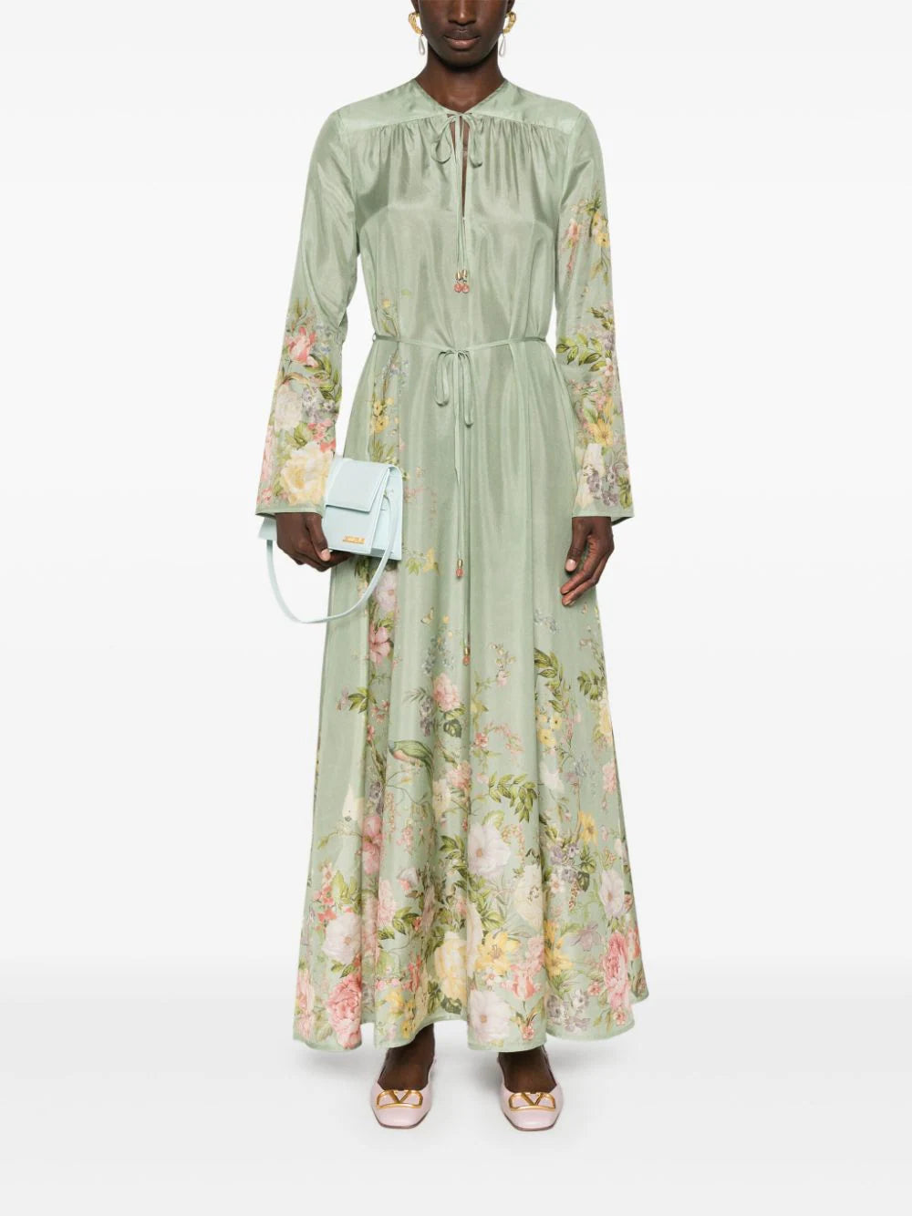 ZIMMERMANN  Waverly Billow silk maxi dress