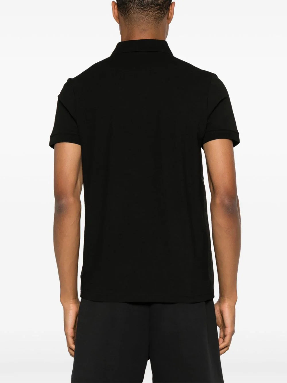 BOSS  rubberised-logo polo shirt
