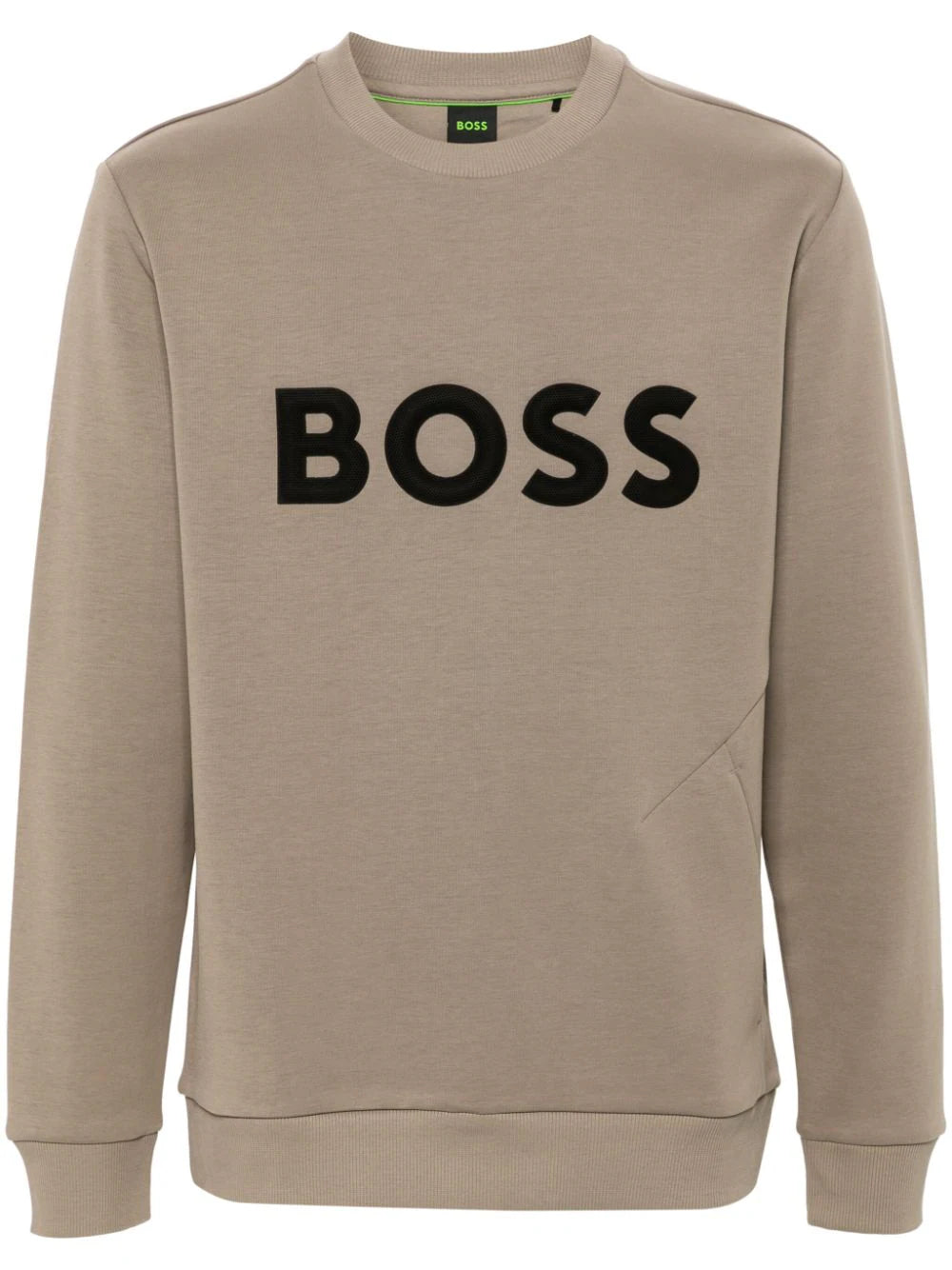 BOSS  embossed-logo sweatshirt