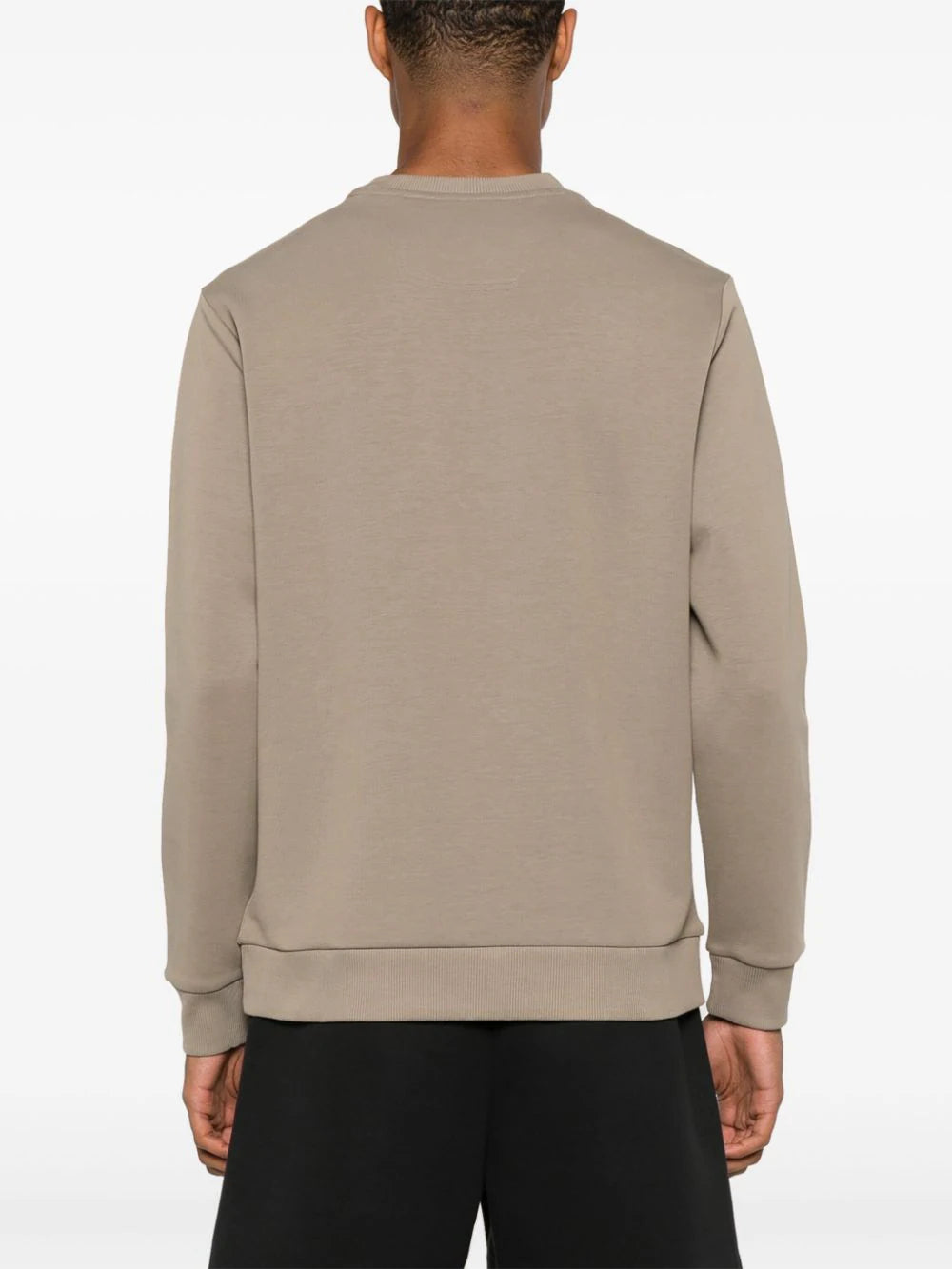 BOSS embossed-logo sweatshirt