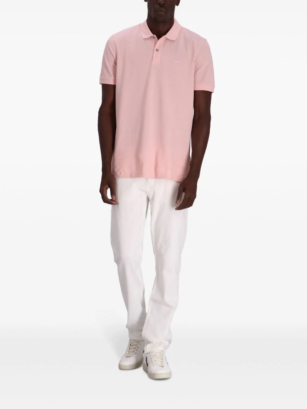BOSS  Pallas logo-embroidered polo shirt