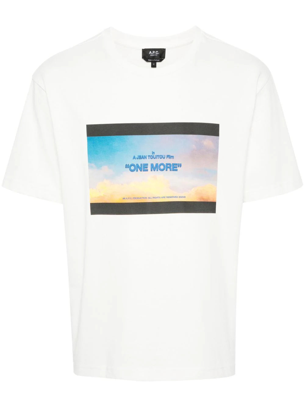 A.P.C.  graphic-print cotton T-shirt