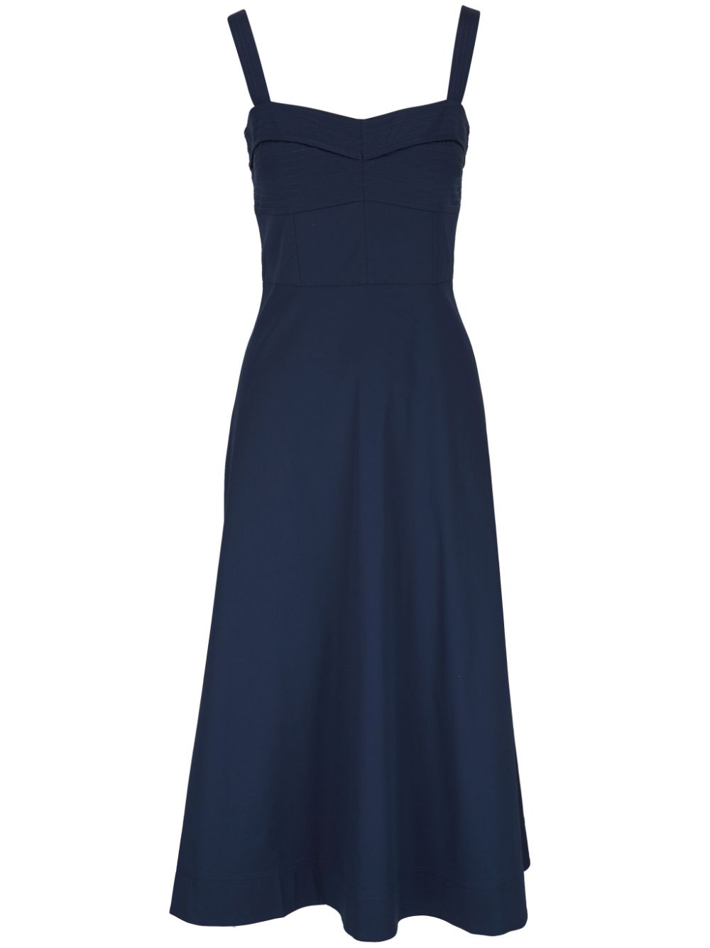 Veronica Beard  raised-seam midi dress