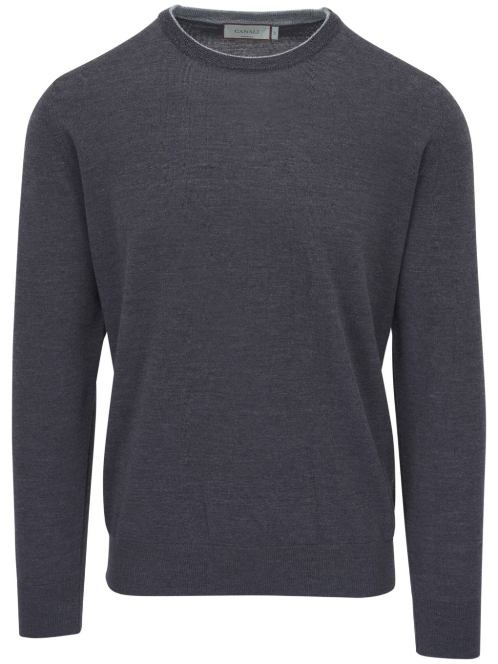 Canali  crew-neck wool jumper