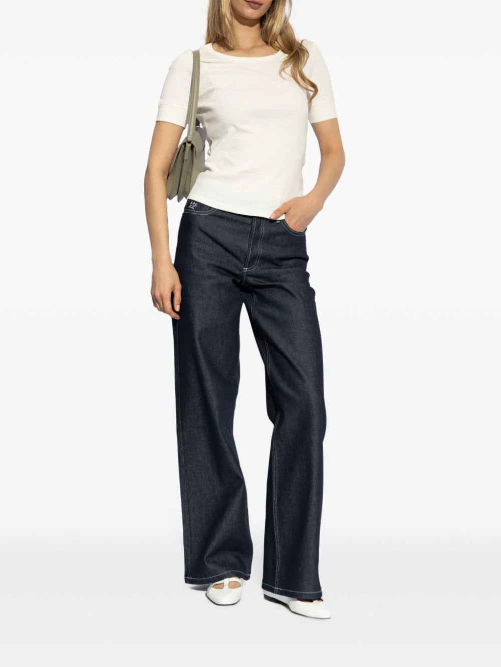 A.P.C. x Katie Holmes cotton T-shirt