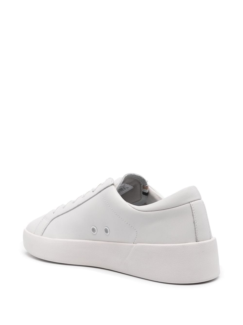 BOSS lace-up leather sneakers