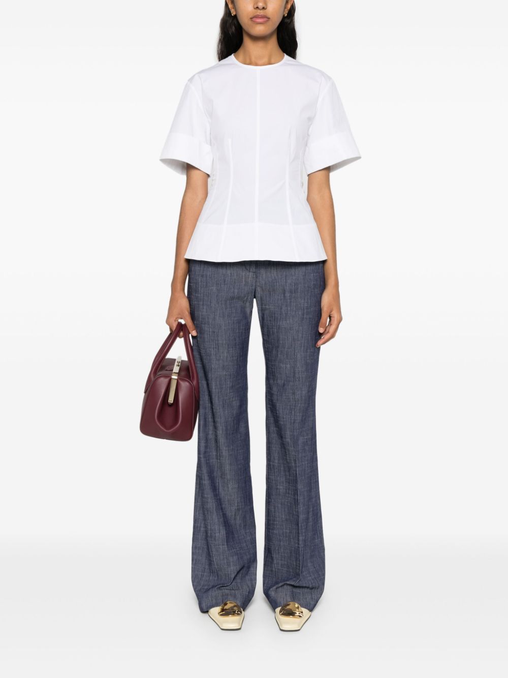 Câllas Milano  Tonne high-rise flared jeans