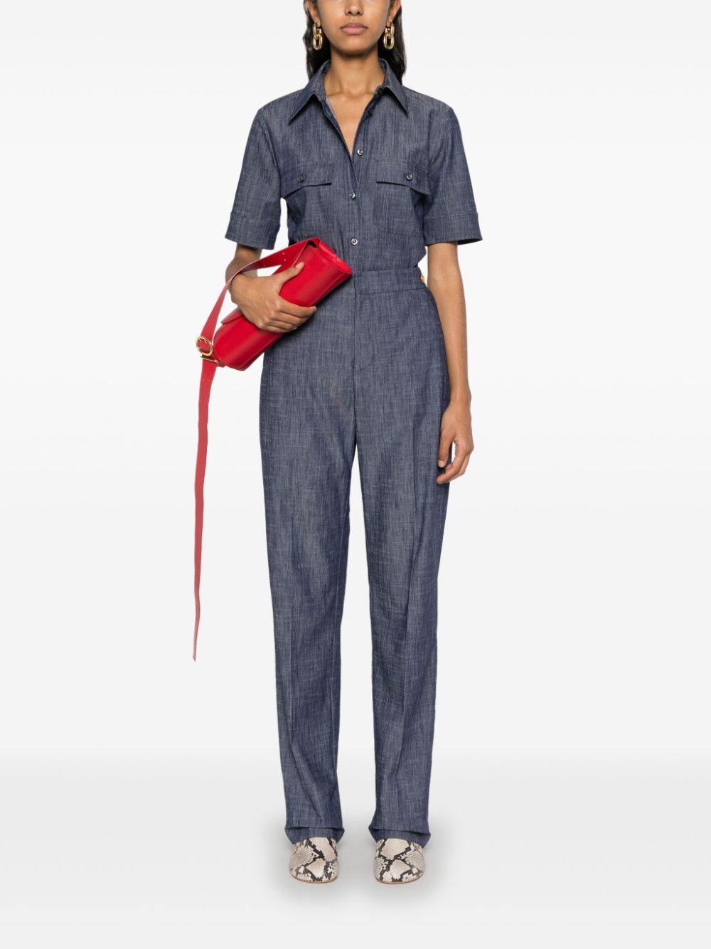 Câllas Milano  Panama straight-leg trousers