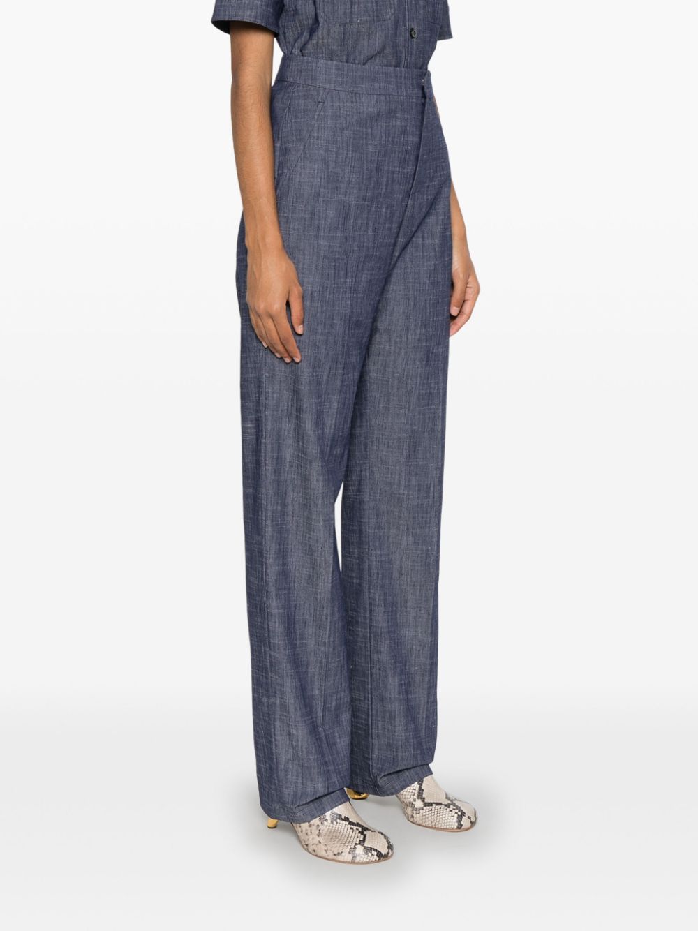 Câllas Milano  Panama straight-leg trousers