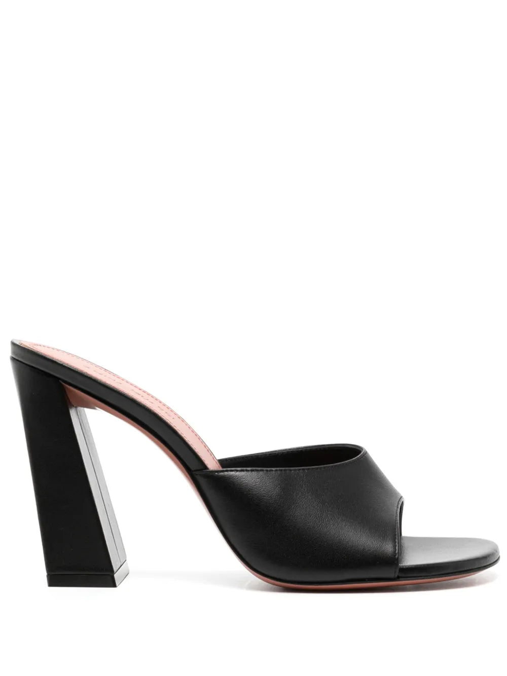 Amina Muaddi  95mm Brigitte leather mules