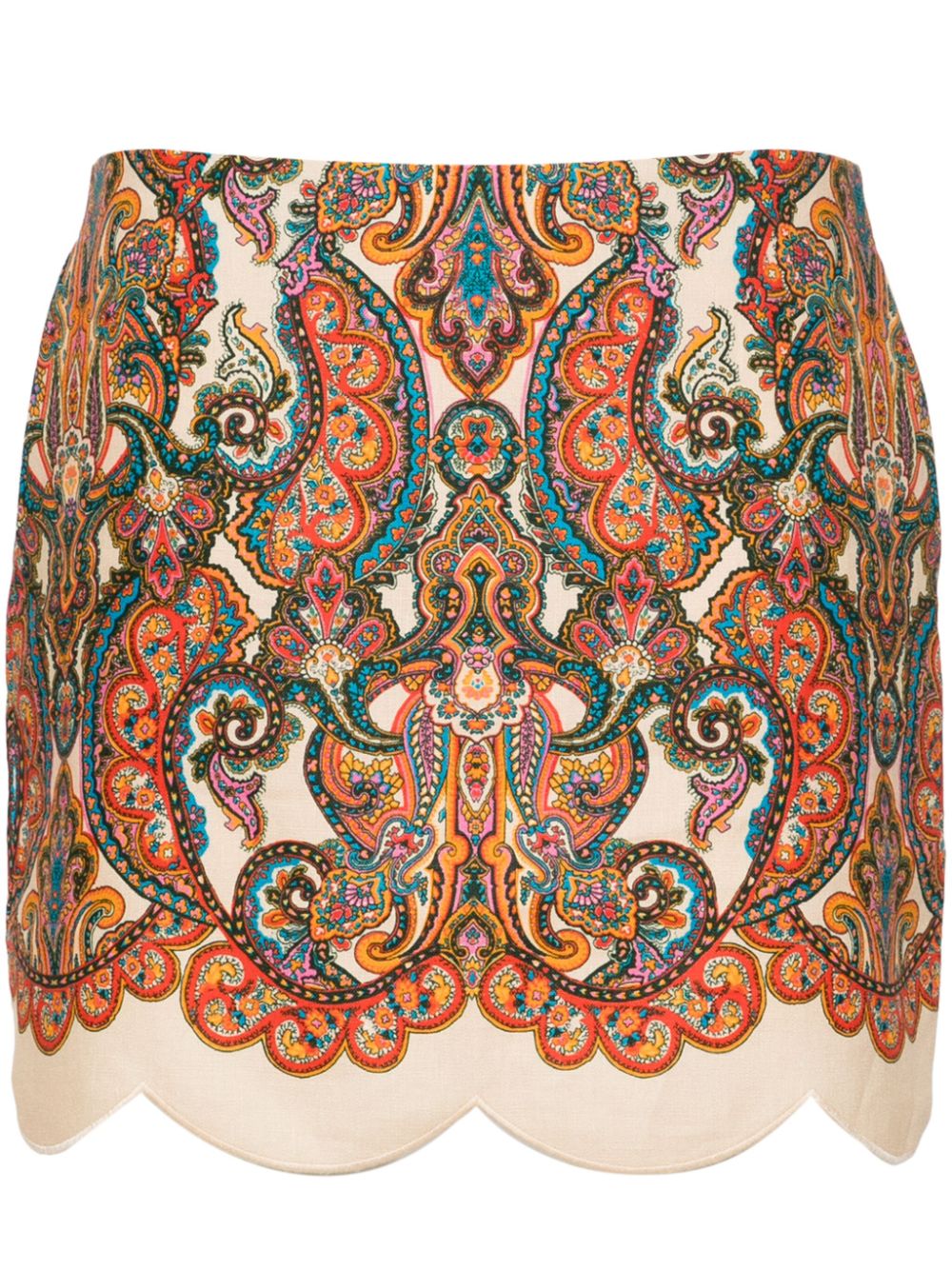 ZIMMERMANN  Ottie Scallop mini skirt