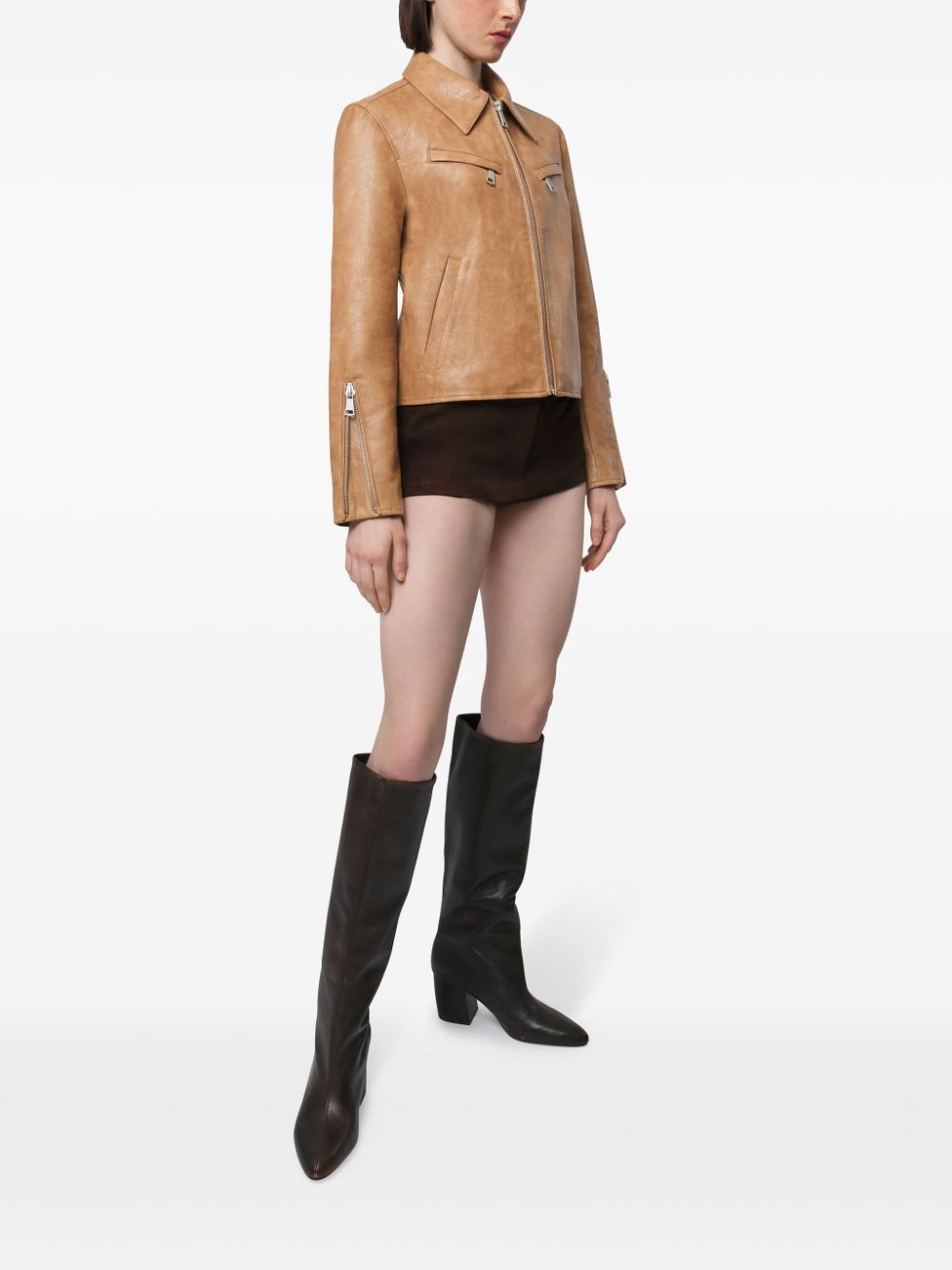 Apparis  Shay faux-leather jacket
