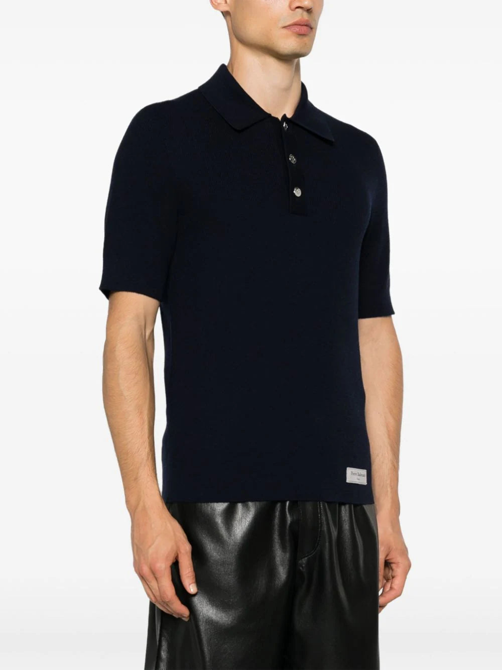 Balmain  short-sleeve merino polo shirt