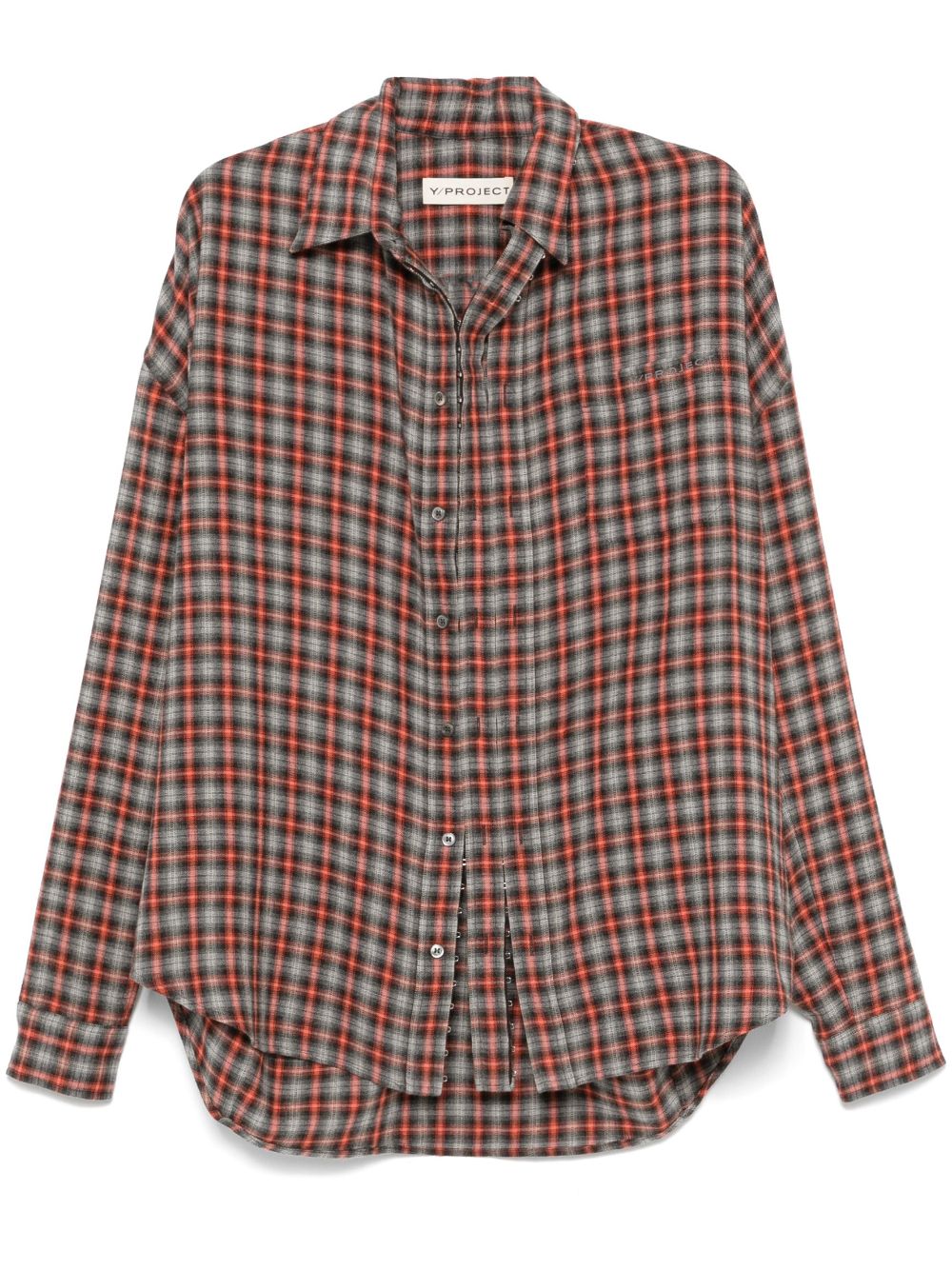 Y/Project  check-pattern shirt