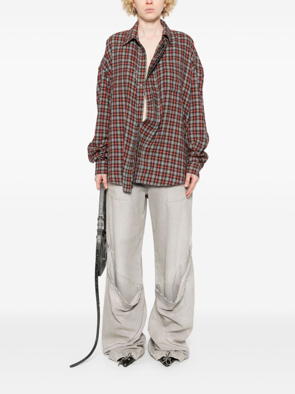 Y/Project check-pattern shirt