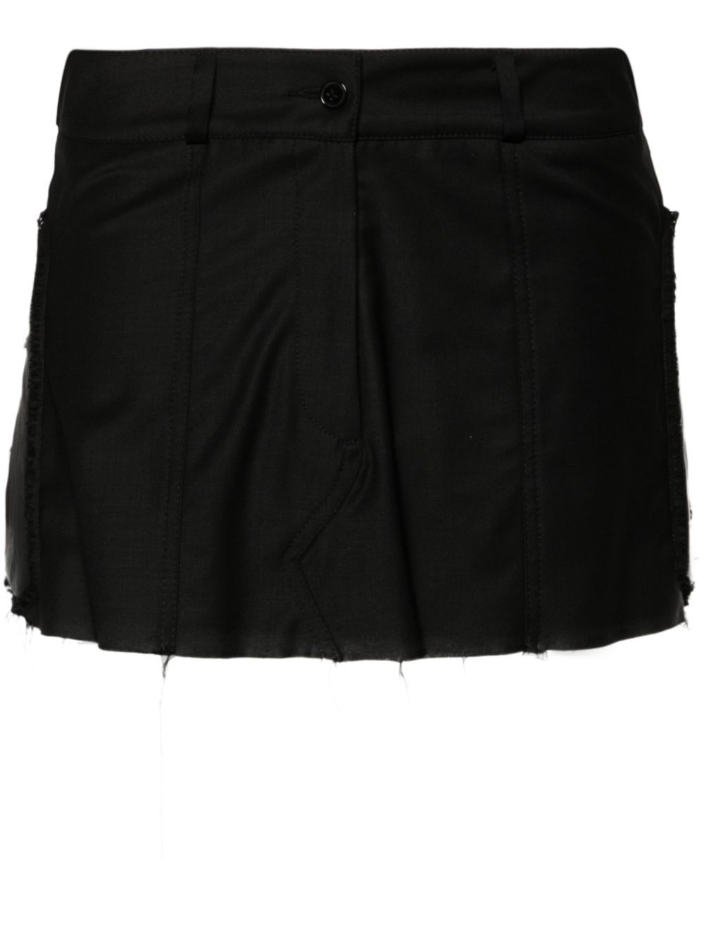 Almaz  Overdrive padded-panels miniskirt