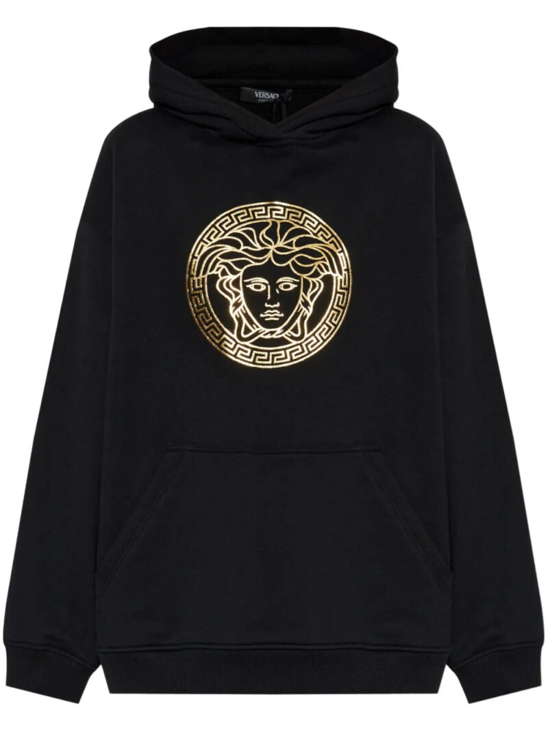 Versace  Medusa cotton hoodie