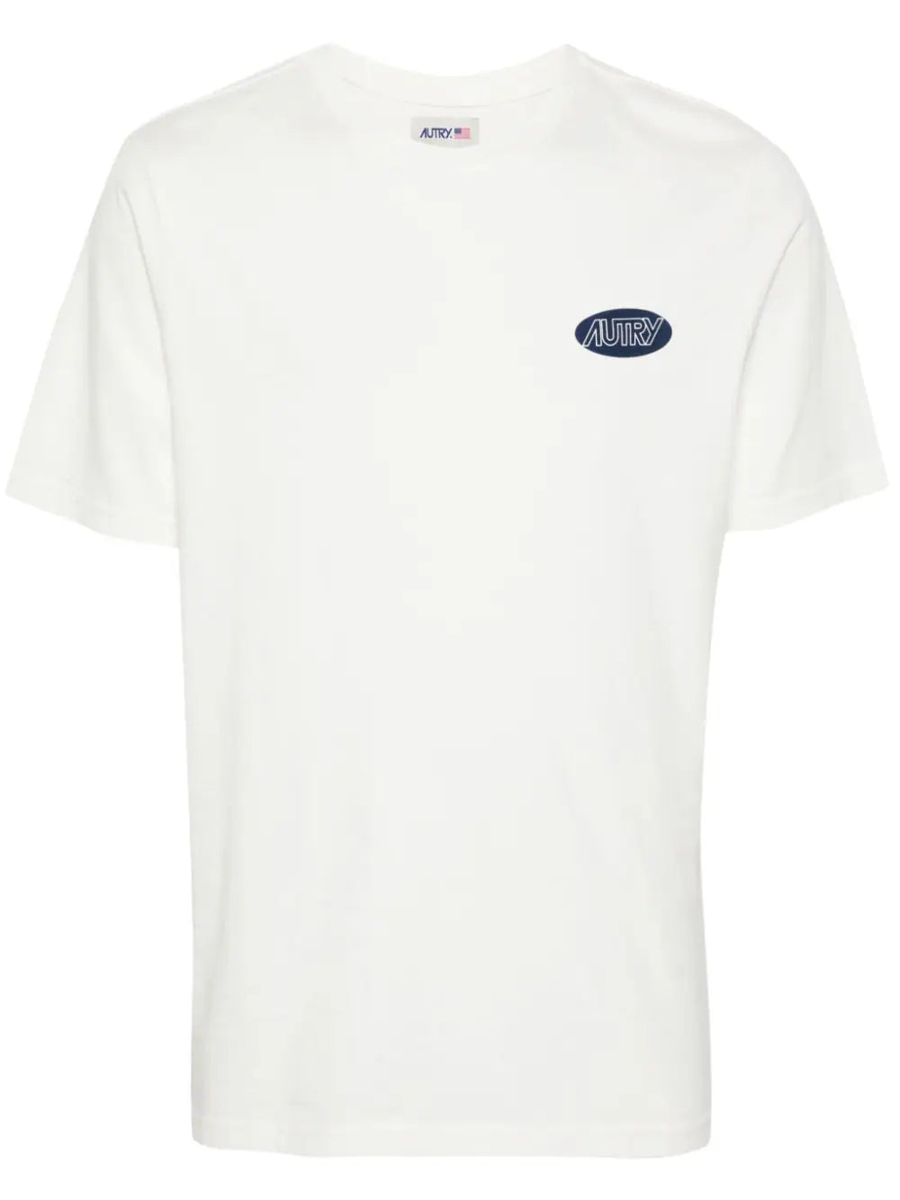 Autry  logo-stamp cotton T-shirt
