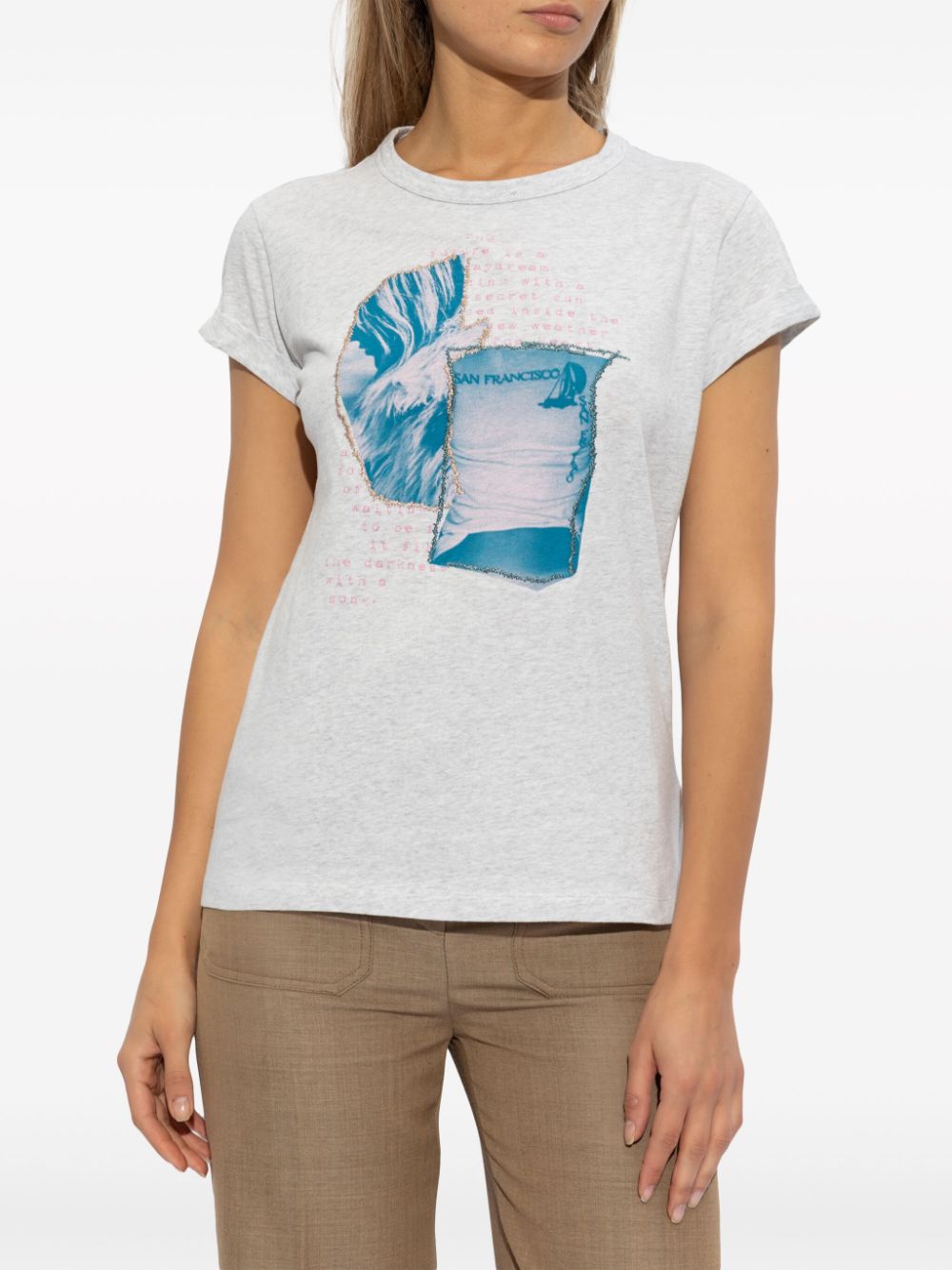 Zadig&Voltaire  logo-print cotton T-shirt