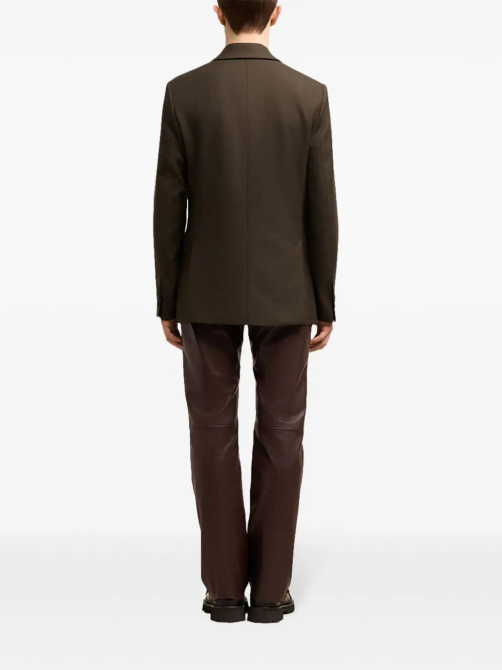 AMI Paris  double-breasted wool blazer