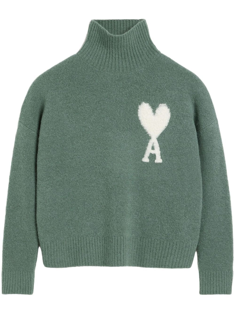 AMI Paris  Ami de Coeur funnel neck sweatshirt